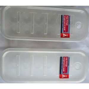 Plastic Egg Cartons – Reusable Clear Storage Containers for Fresh Eggs